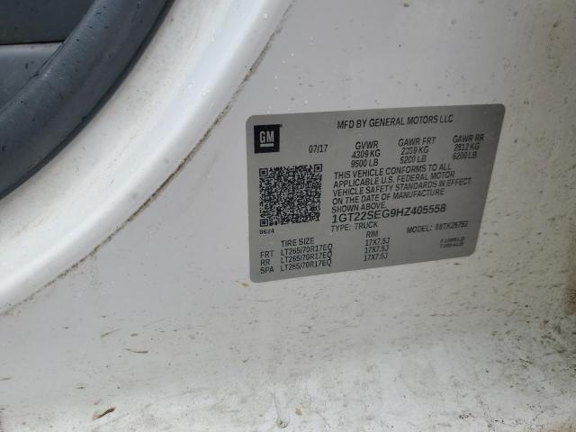 2017 GMC SIERRA K25 1GT22SEG9HZ405558