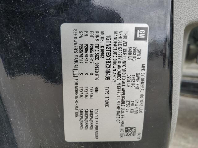 2011 GMC SIERRA K15 - 1GTN2TEX1BZ348489