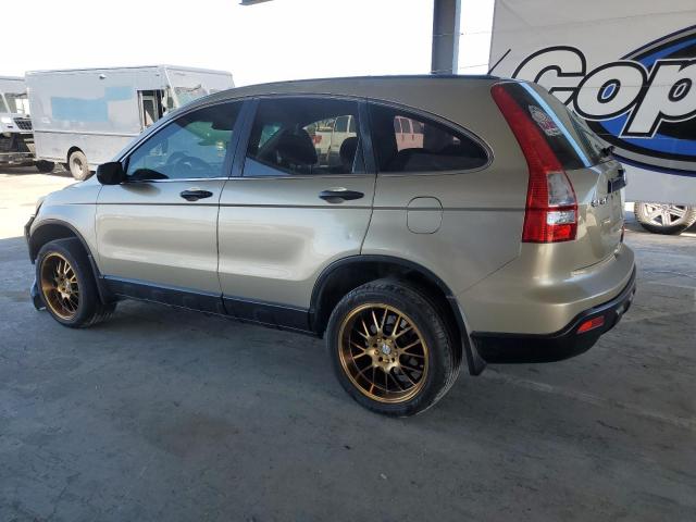 HONDA CR-V LX 2008 gold 4dr spor gas JHLRE38378C015343 photo #3