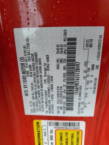 2018 FORD MUSTANG GT 1FA6P8CF6J5128497