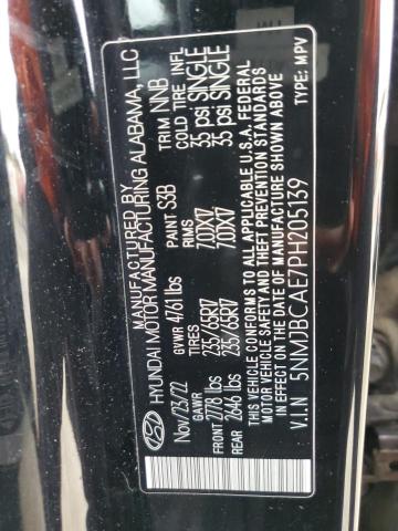 2023 HYUNDAI TUCSON SEL - 5NMJBCAE7PH205139