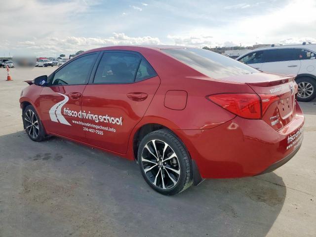 Vin: 5yfburhe2hp697111, lot: 56449435, toyota corolla l 20172