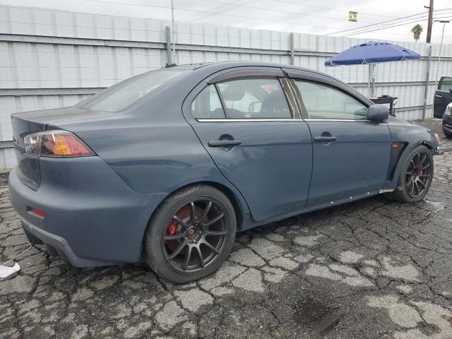 MITSUBISHI LANCER EVO 2014 gray sedan 4d gas JA32W8FV1EU023827 photo #4