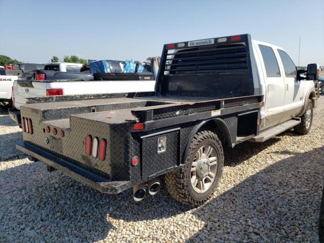 FORD F350 SUPER 2012 white crew pic diesel 1FT8W3BT5CEC92536 photo #4