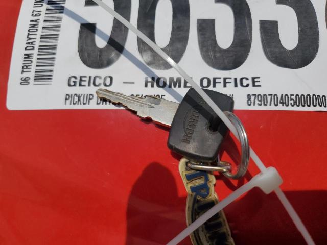 2006 TRIUMPH MOTORCYCLE DAYTONA 67 SMTD00NS56J269319