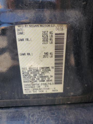 2016 NISSAN ALTIMA 2.5 - 1N4AL3AP7GC206763