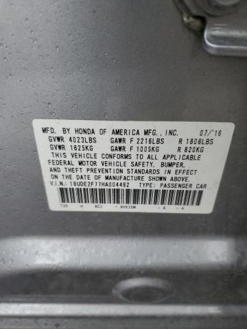 2017 ACURA ILX PREMIU 19UDE2F77HA004492