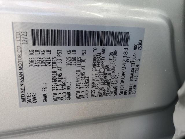 2023 NISSAN ROGUE SV - 5N1BT3BA0PC942383