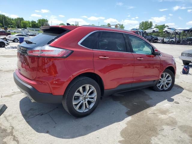 FORD EDGE TITAN 2021 red  gas 2FMPK3K96MBA60368 photo #4