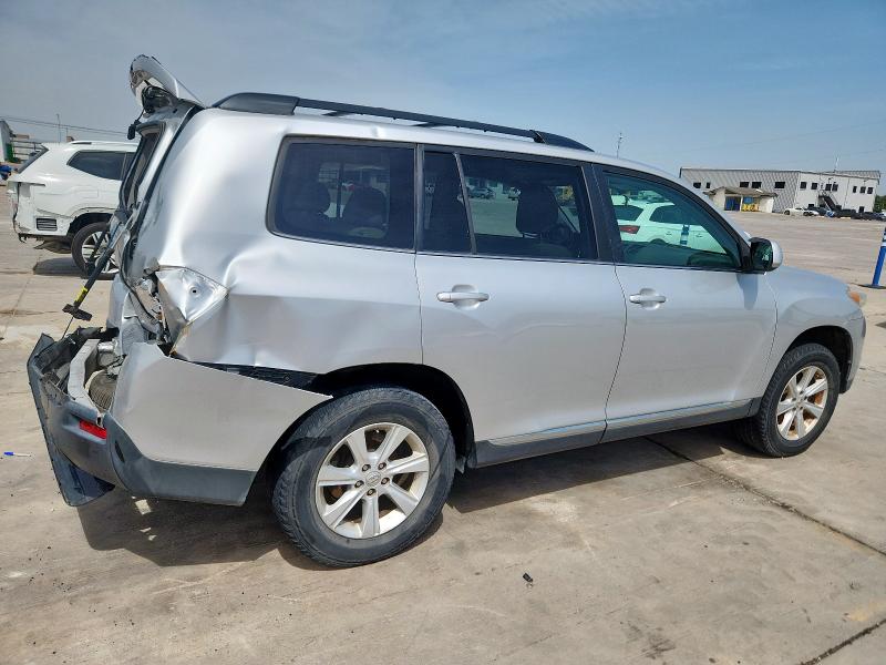Vin: 5tdza3eh8bs011509, lot: 56743005, toyota highlander base 20113