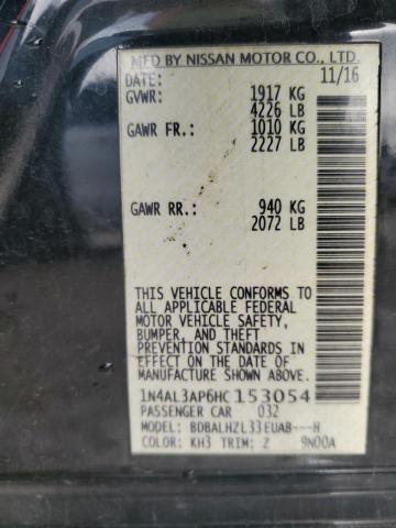 2017 NISSAN ALTIMA 2.5 - 1N4AL3AP6HC153054