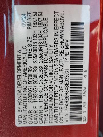 2025 HONDA CR-V SPORT 7FARS6H8XSE033031