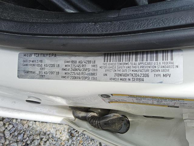 2019 FIAT 500L TREKK - ZFBNFADH7KZ042306