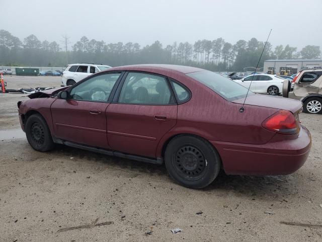 FORD TAURUS SE 2006 burgundy sedan 4d gas 1FAFP53U86A247325 photo #3
