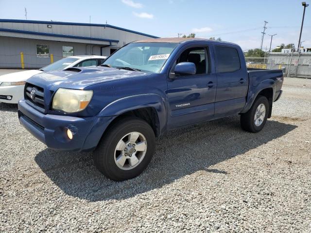 TOYOTA TACOMA DOU 2006 blue  gas 5TEJU62N36Z287010 photo #1