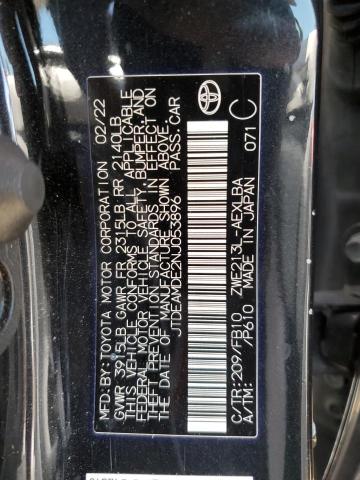 2022 TOYOTA COROLLA LE - JTDEAMDE2NJ053896