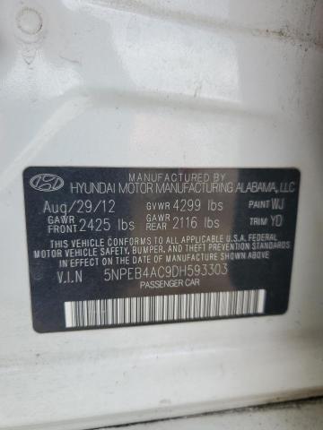 2013 HYUNDAI SONATA GLS - 5NPEB4AC9DH593303