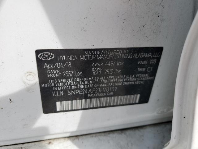2018 HYUNDAI SONATA SE - 5NPE24AF2JH701119
