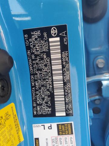 2019 TOYOTA COROLLA SE - JTNK4RBEXK3023440