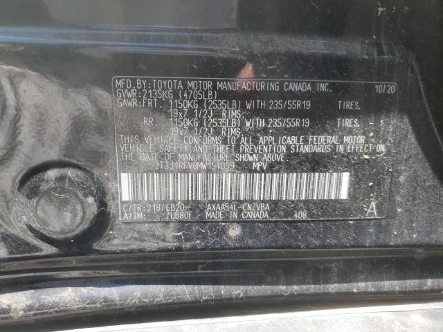 2021 TOYOTA RAV4 ADVEN - 2T3J1RFV8MW154059