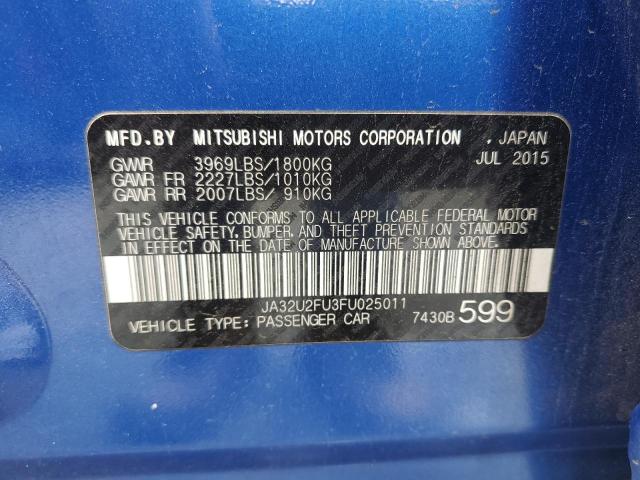 2015 MITSUBISHI LANCER ES JA32U2FU3FU025011