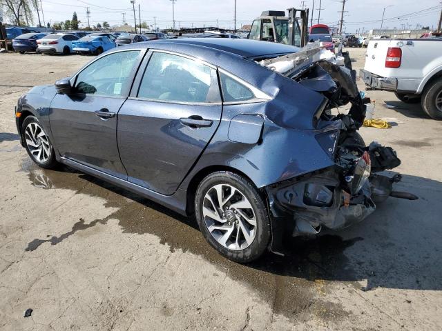 HONDA CIVIC EX 2016 blue  gas 19XFC2F70GE214585 photo #3