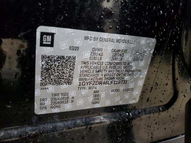 2020 CADILLAC XT4 PREMIU - 1GYFZDR46LF119731