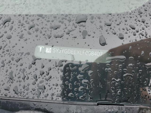 2020 TESLA MODEL Y - 5YJYGDEEXLF058407
