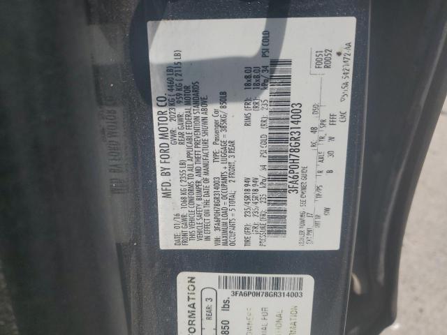 2016 FORD FUSION SE - 3FA6P0H78GR314003