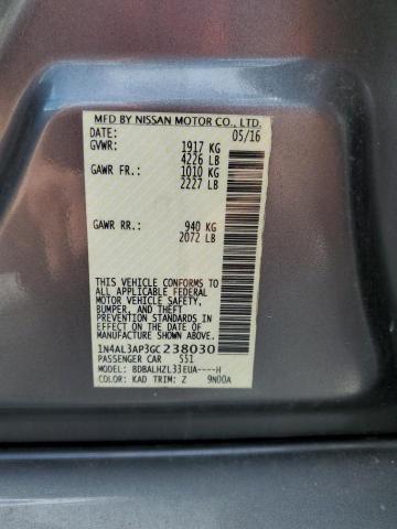 1N4AL3AP3GC238030 2016 NISSAN ALTIMA
