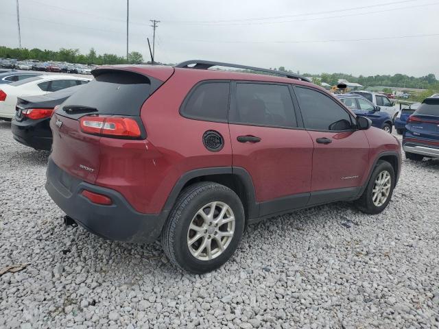 Vin: 1c4pjmab1gw214585, lot: 56112105, jeep grand cher sport 20163