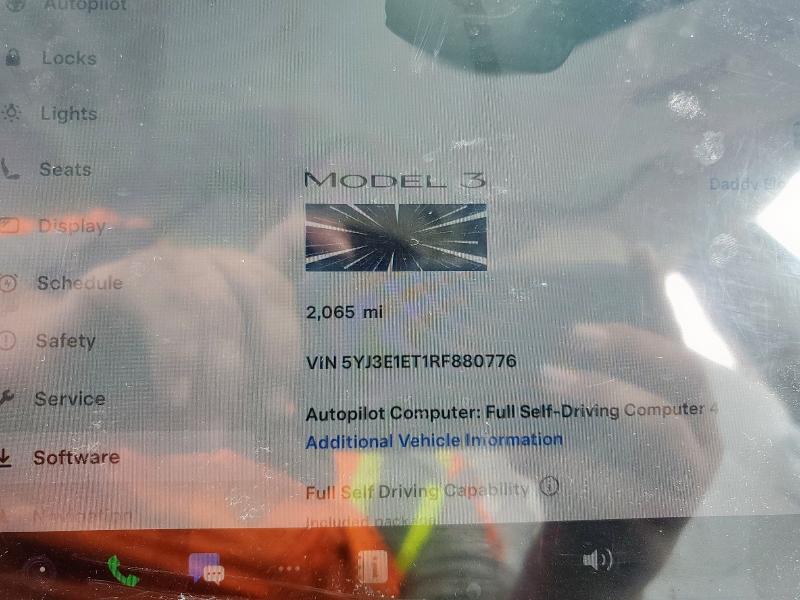 2024 TESLA MODEL 3 5YJ3E1ET1RF880776