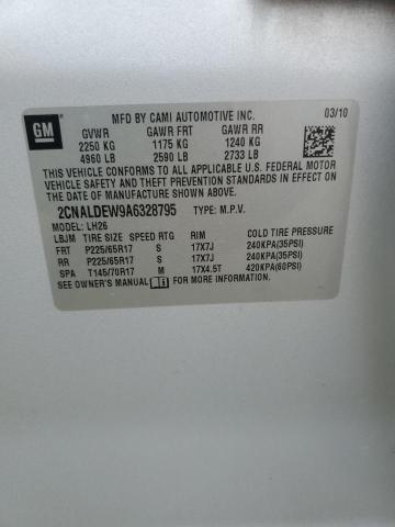 2010 CHEVROLET EQUINOX LT #3154140492