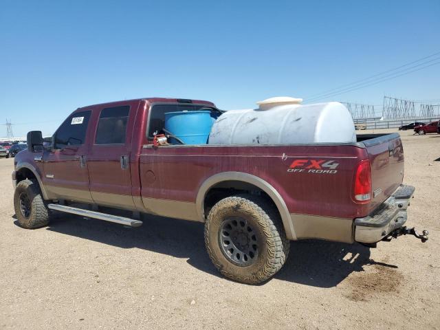 FORD F250 SUPER 2006 burgundy  diesel 1FTSW21PX6EA16961 photo #3