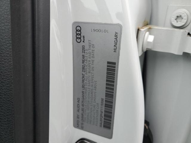 2015 AUDI A3 PREMIUM WAUEFGFF4F1115998