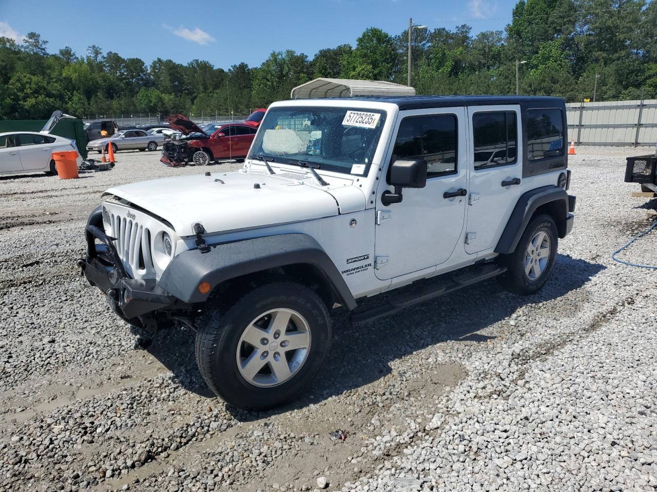  Salvage Jeep Wrangler