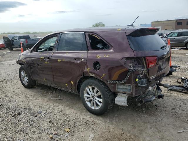 Vin: 5xypg4a5xkg489256, lot: 55150755, kia sorento lx 20192