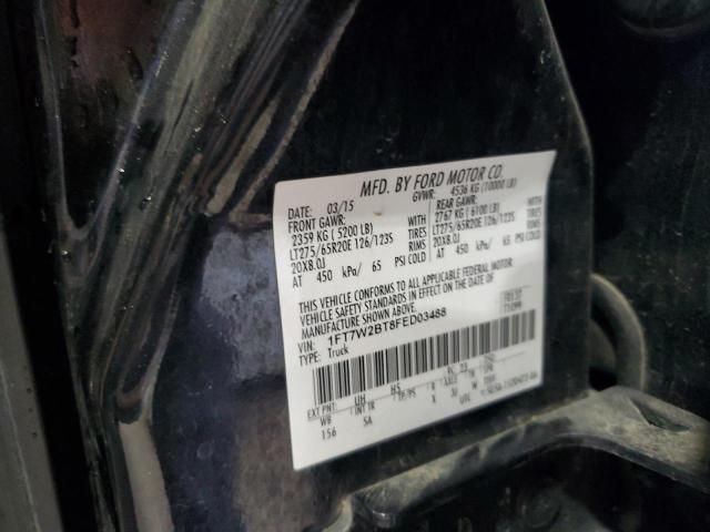 2015 FORD F250 SUPER - 1FT7W2BT8FED03488