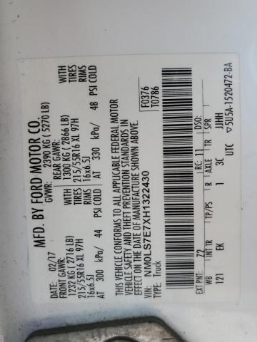 2017 FORD TRANSIT CO NM0LS7E7XH1322430