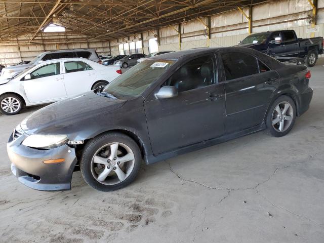 MAZDA 6 I 2005 gray sedan 4d gas 1YVHP80CX55M04418 photo #1