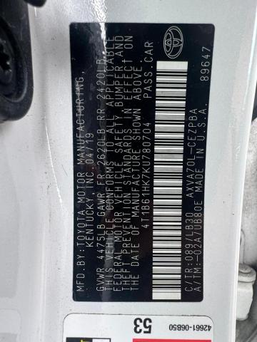 2019 TOYOTA CAMRY XSE - 4T1B61HK7K7048070