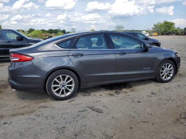 Vin: 3fa6p0lu0hr103487, lot: 54710425, ford fusion se hybrid 20173