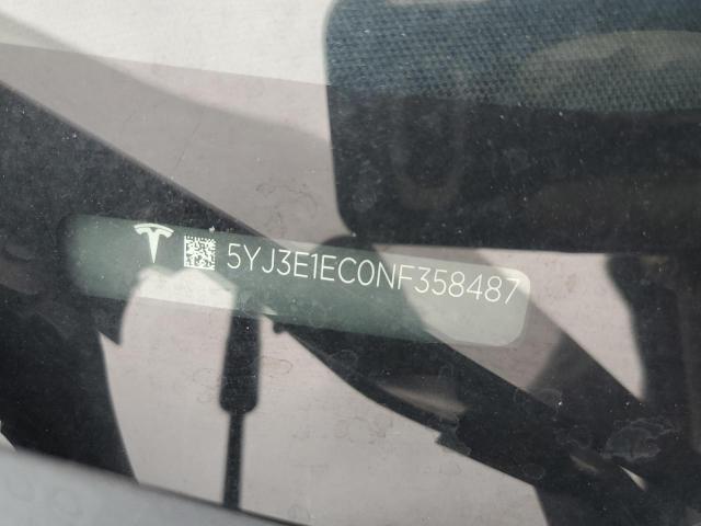 2022 TESLA MODEL 3 - 5YJ3E1EC0NF358487