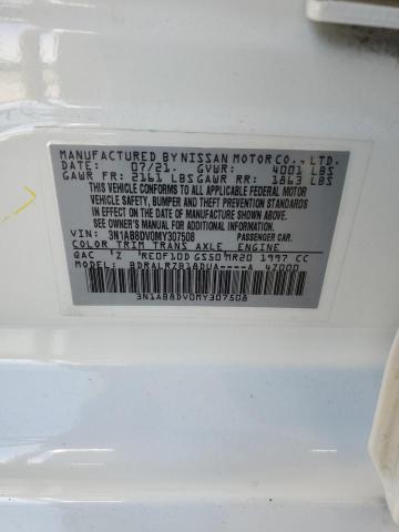2021 NISSAN SENTRA SR 3N1AB8DV0MY307508