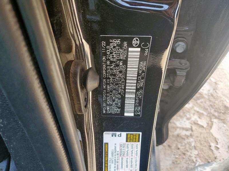 2023 TOYOTA COROLLA SE - JTDP4MCE3P3515925