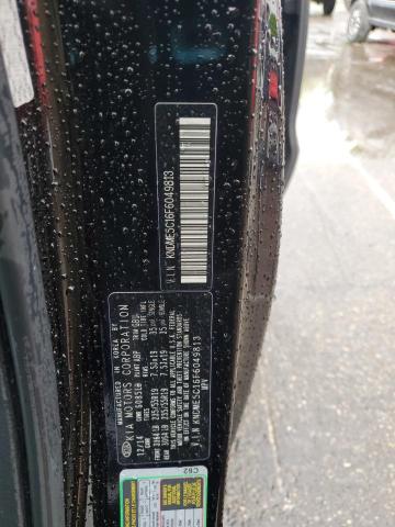 2015 KIA SEDONA SXL KNDME5C16F6049813