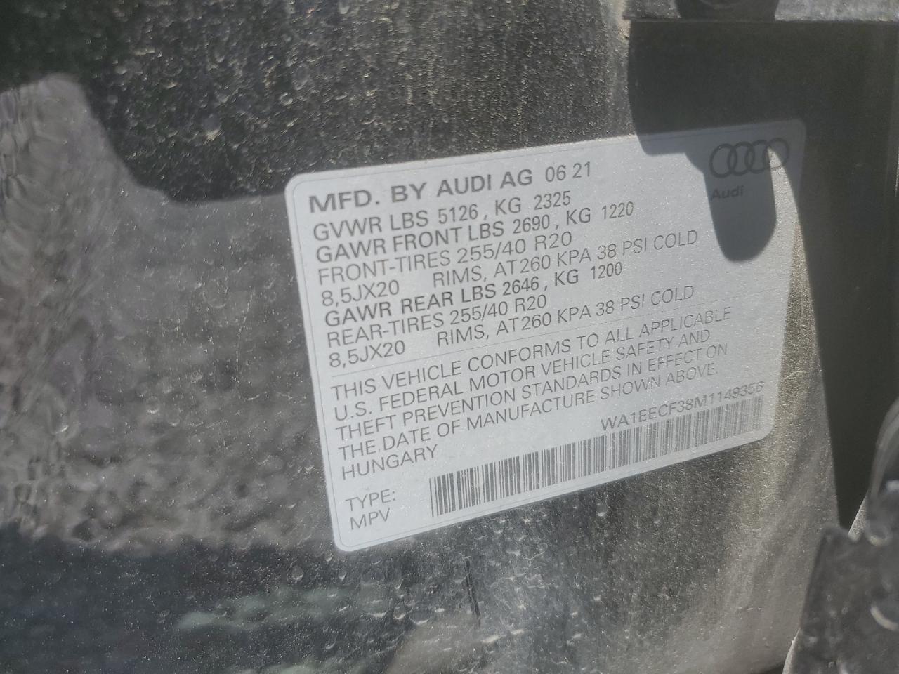 AUDI Q3 PREMIUM PLUS S LINE 45