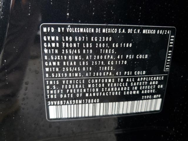2024 VOLKSWAGEN TIGUAN SE - 3VV8B7AX3RM178840