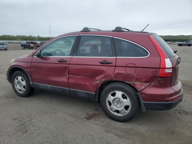 HONDA CR-V LX 2011 burgundy  gas 5J6RE4H37BL123739 photo #3
