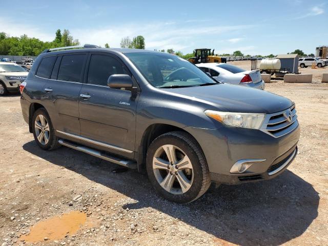 Vin: 5tdyk3eh1cs079175, lot: 55179185, toyota highlander limited 20124